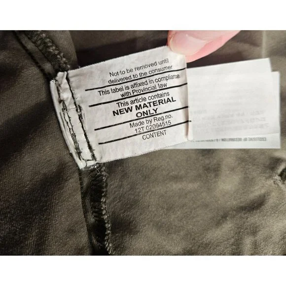 Hollister Y2K Women's Green Grunge Utility Jacket Cargo XL - Picture 4 of 11